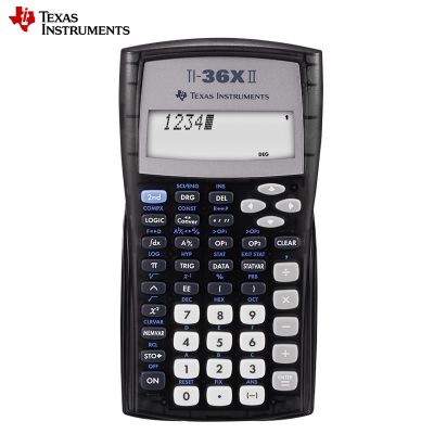 【CW】 Texas Instruments TI-36X II Student Science Function Calculator Calculus Lines Display