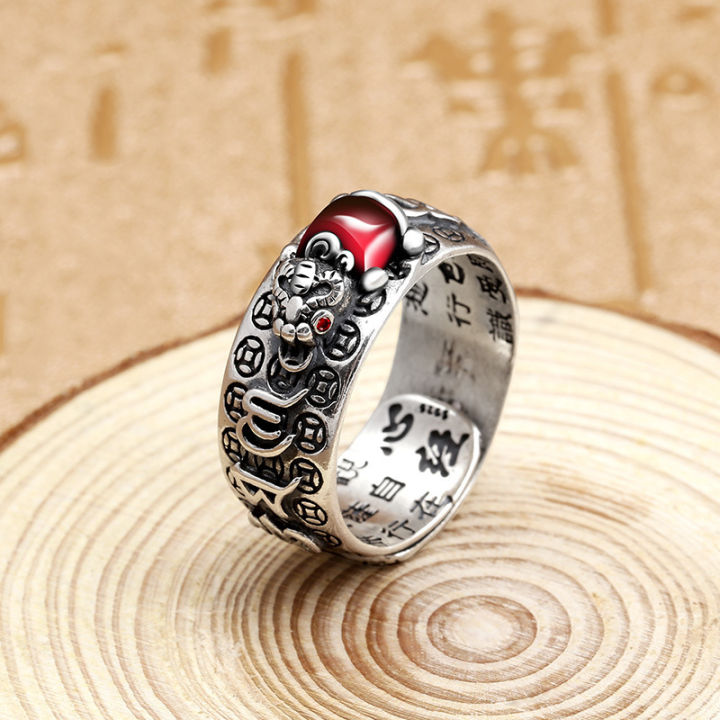 chinese-feng-shui-pixiu-ring-silver-plated-copper-coins-adjustable-rings-for-women-men-amulet-wealth-jewelry-anillo-hombre
