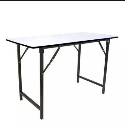 ปังปุริเย่ โต๊ะทำงานพับได้ 60*90*75 (พร้อมส่ง) โต๊ะ ทำงาน โต๊ะทำงานเหล็ก โต๊ะทำงาน ขาว โต๊ะทำงาน สีดำ