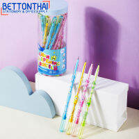 Deli C086 Non-sharpening Stackable Pencil ดินสอต่อไส้ 2B (แพ็ค 20 แท่ง/กระปุก) ดินสอ ดินสอ2B เครื่องเขียน ดินสอสอดไส้ อุปกรณ์เครื่องเขียน