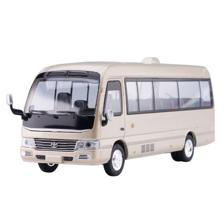 1-64-toyota-coaster-van-alloy-car-model-diecast-small-scale-car-model-decoration