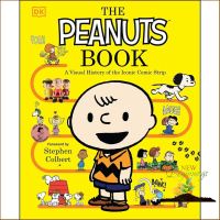 Enjoy a Happy Life The Peanuts Book: A Visual History of the Iconic Comic Strip หนังสือใหม่ พร้อมส่ง