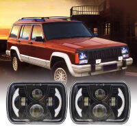 Ruitaisen ไฟ LED 7 Inci Kereta,โคมไฟ LED Kuning Putih Hi-Lo Beam untuk Aksesori Jeep 40W Kereta ไฟ LED ทำงาน