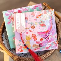 Yoofun 100 sheets Sakura Memo Pads Non-Sticky Planner Kawaii Schedule Notebook School Office Supplies Stationery Laptop Stands