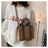 [COD] Temperament womens letter foreign style shoulder bag simple casual all-match large-capacity Messenger fashion ins