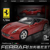 ABburago 1:24 FERRARI California T รถโลหะผสมรวบรวมของขวัญ ToyM