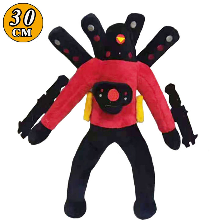 39pcs Skibidi Toilet Plush Soft Toy Cameraman TV Man Skibidi Dop Dop ...