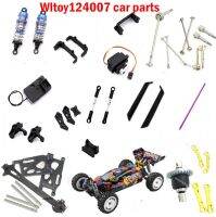 Wltoys 124007รถ RC อะไหล่มอเตอร์เกียร์แขนรับสัญญาณกล่องคลื่น Servo ก้านดึงยางควบคุมระยะไกล