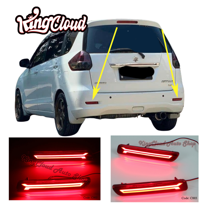 Suzuki Ertiga 2014 2015 2016 2017 LED Reflector Brake Lights Rear