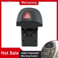 Hazard Warning Light Switch Button 7700435867 For Renault Megane I BA0 BA1 DA0 DA1 EA0 EA1 KA0 KA1 1995 1996 1997 1998 1999-2003