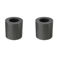 2X Pure Graphite Crucible Melting Gold Silver Copper Metal 30Mm X 30Mm