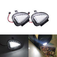 2x Error Free White Led Under Side Mirror Puddle Light For VW Golf 6 MK6 GTI R 2008-2014 Touran 2011-2014