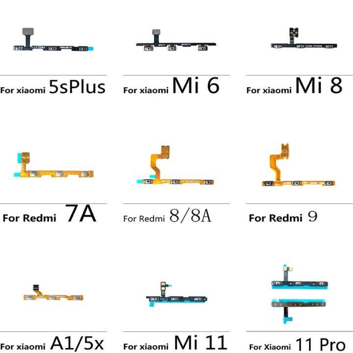 hot-nang20403736363-ปุ่มเปิดปิดสวิทช์ไฟระดับเสียง-flex-สายเคเบิลสำหรับ-xiaomi-mi-5s-plus-6-8-se-a1-lite-11-11-pro-redmi-3s-5a-7a-8a-9-4-pro-5-plus