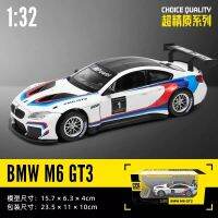 CCA 1:32 BMW GT3 M6จำลองอัลลอยหล่อขึ้นรูปแบบการแสดงชุดเบาะนั่งโมเดลรถยนต์ด้านล่างเป็นของขวัญ