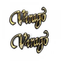 【hot】 Gas Badge Emblem Decals Stickers Virago Logo Durable 3d Motorbike Accessories