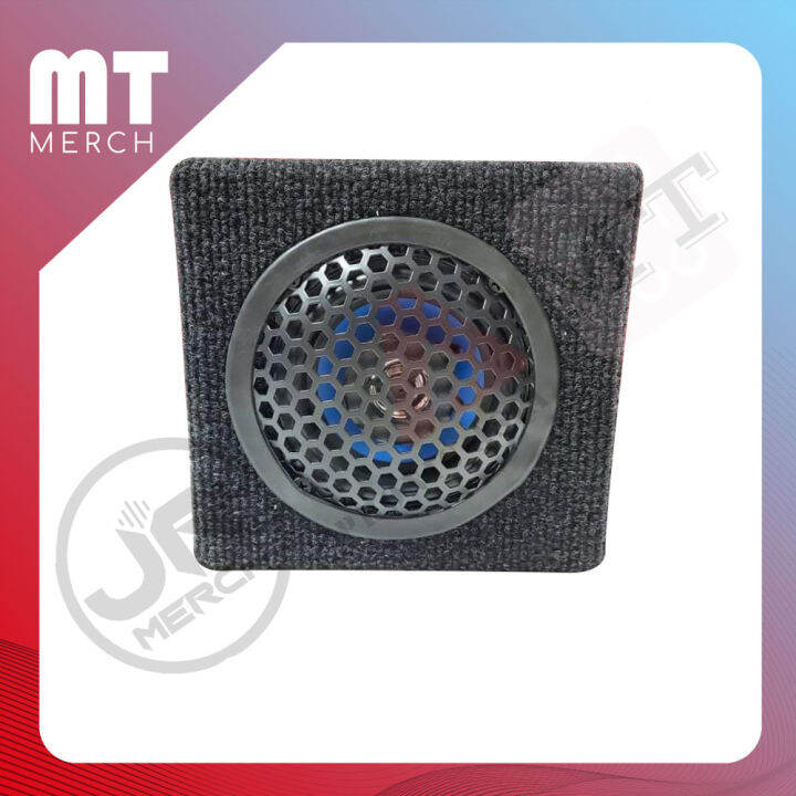 Carpeted Speaker Box 4" 2way Speaker with Tweeter (WSB14) Sold per box