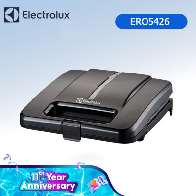 Electrolux เครื่องทำอาหารเช้าแซนวิชอาหารเช้าอัตโนมัติเครื่องทำขนมปังบ้านอัจฉริยะควบคุมอุณหภูมิสองด้านความร้อน Non-Stick Pan SW-801