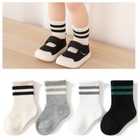 ♞◐∏  New Children Solid Color Sport Socks Cotton Soft Tube Socks for Baby Infant Toddler Socks for Kids Boys Girls 6months-6years Old