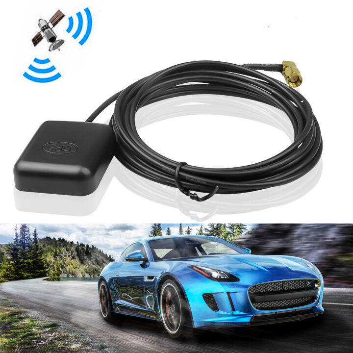 Car GPS Antenna Connector 2M Cable GPS Receiver Auto Aerial Adapter For