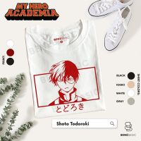 【HOT】SHOTO TODOROKI - My Hero Academia Tshirt | Benebasic | Anime Shirt Minimalist Basic_01100%cotton