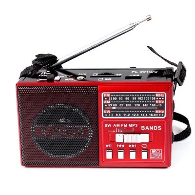 วิทยุขนาดเล็ก วิทยุคลาสสิค วิทยุขนาดพกพา วิทยุ MP3/USB/SD Card/Micro SD เครื่องเล่นวิทยุ AM/FM/MP3