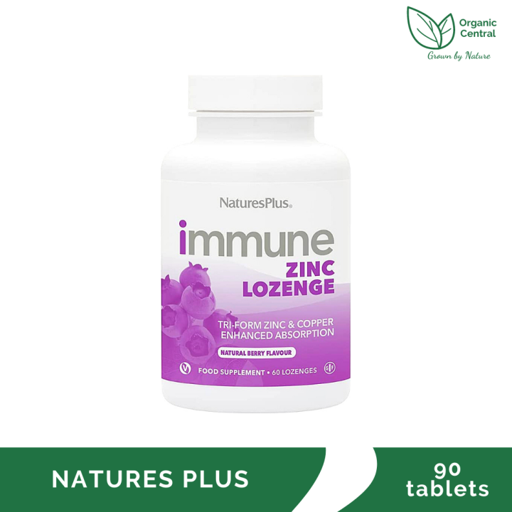 Nature's Plus Immune Zinc Lozenge Berry 60 Lozenges Lazada PH