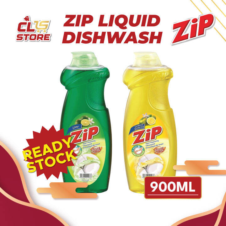Zip Dishwashing Liquid 900ml Lazada
