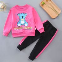 baby girls long sleeve suitชุดจั๊มสูทขายาวแขนยาวเด็กผู้หญิงน่ารักเด็กน้อย1-2-3ปี