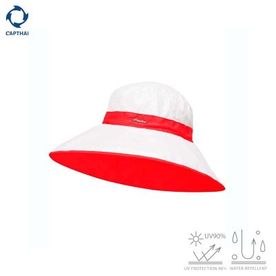 หมวกกันยูวี Sweet Swiss Red หมวกกันUV 99% ได้ทั้ง UVA และ UVB