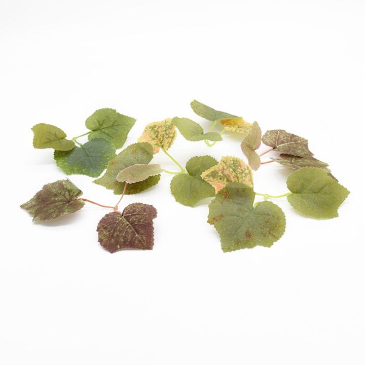 20-pieces-artificial-leaves-simulation-of-green-plants-christmas-decorations-for-home-wedding-decoration-fake-leaves-candy-boxes-spine-supporters