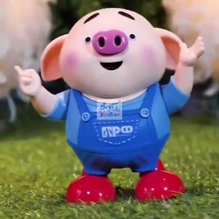 Tiktok Zhu Xiaopi Internet Celebrity Same Electric Pig Singing Dancing