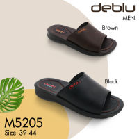 M5205 รองเท้าแตะ ชาย แบบสวม แบบหนีบ deblu เดอบลู นุ่มนิ่ม เพื่อสุขภาพ น้ำหนักเบา ของแท้ 100% ประเทศไทย Thailand