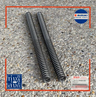 สปริงโช้ค อัพหน้า(ได้2ข้าง) ซูซูกิ โชกัน125 ทุกรุ่น Suzuki Shogun125 Front Fork Spring