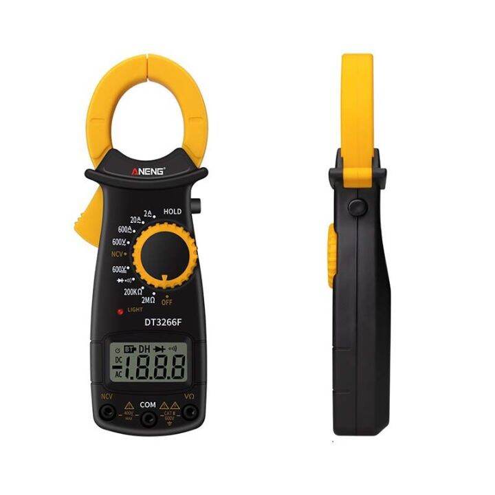 ANENG DT3266F Mini Digital Clamp Multimeter Amperemeter Electrical ...