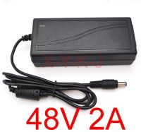 2023 ☆ 1ชิ้นคุณภาพสูง48V 2A โซลูชันวงจรรวม AC 100V-240V DC 2000mA สวิทชิ่งเพาเวอร์ซัพพลาย96W อะแดปเตอร์ LED 5.5x2 1-2.5มม.