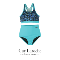 Guy Laroche Swimwear ชุดว่ายน้ำ กีลาโรช ทูพีซ สปอร์ตบรา + กางเกง GSL2760 ชุดว่ายน้ำหญิง