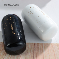 BURNELLP Johni 200มล. กระติกน้ำร้อนขวดStarry Sky Miniขนาดเล็กความจุสแตนเลสกระติกน้ำสุญญากาศThermoขวดกันรั่วกาแฟ