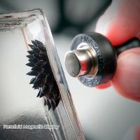 Ferrofluid Display Bottle Ferrofluid Display With Magnets Table Decors Stress Relief Vent Toy Office Decoration