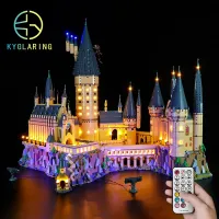 Kyglaring ของเล่น DIY ชุดการจัดไฟ Led (รุ่นเสียง RC &amp; RC) สำหรับ71043ปราสาท (ไม่รวมบล็อกตัวต่อ)