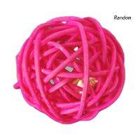 ◆RAN◆ Cats Kitten Bell Ball Cage Playing Interactive Bite Chew Sound Toy