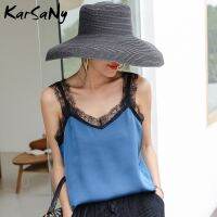 ๑ Top Ccamisole Silk Ladies Sleeveless 2020