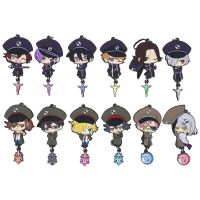 bjh✣☃  DIABOLIK LOVERS Anime Sakamaki Ayato Laito Shu Reiji Subaru Mukami Ruki VER. Rubber Keychain