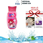 Sữa tắm gội D-nee Kid thái lan cho bé - màu hồng 200ml