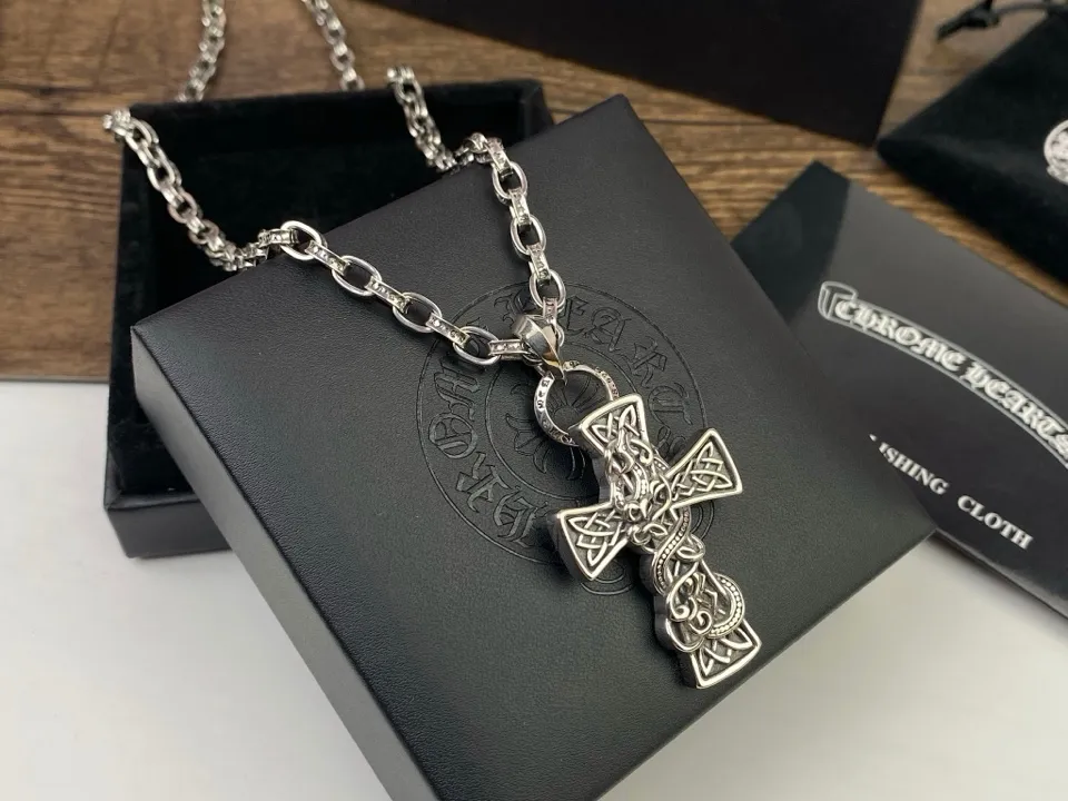 Discover more than 140 chrome hearts rosary necklace super hot ...