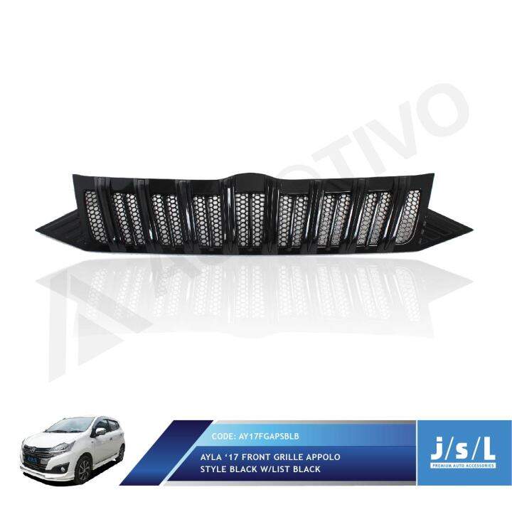 Jsl Apollo Grill Depan Ayla Front Grille Apollo Black Black Lazada Indonesia