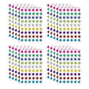 960pcs Stickers For Kids multicolor star stickers tiny star sticker 1cm Self