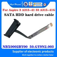 ใหม่สายฮาร์ดไดรฟ์ HDD สำหรับ Acer Aspire 3 A315-41 33 A315-41G DH5JV ขั้วต่อ SATA ฮาร์ดไดรฟ์ HDD NBX0002BY00 50 GY9N2.003