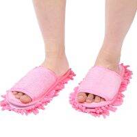 ▥♂✑ Microfibre Mop Slipper House Floor Foot Shoes Lazy Polishing Cleaning Dust Tool Accessories Home Indoor Room GRSA889