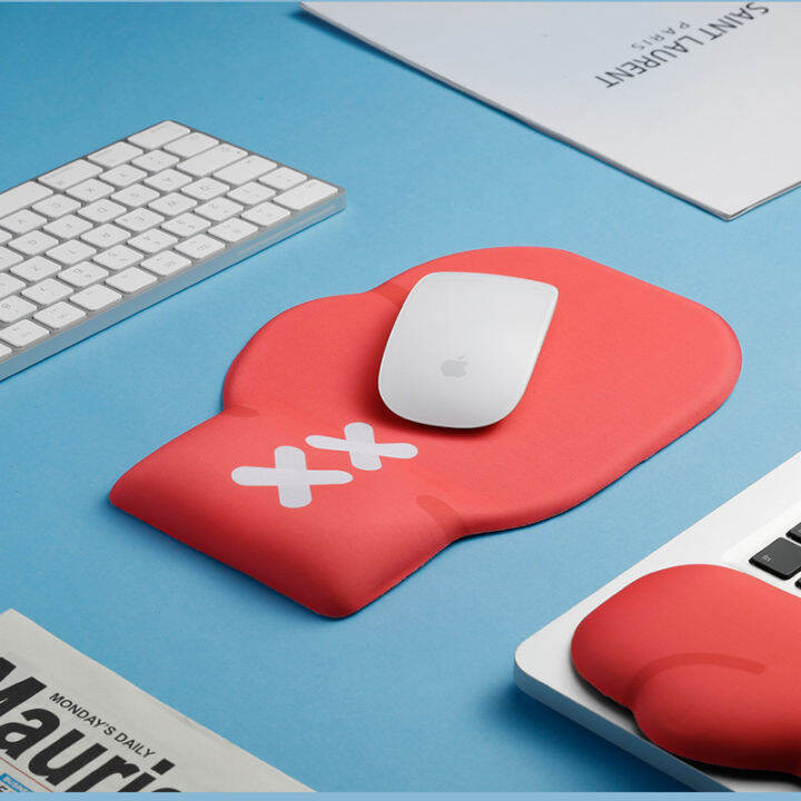 silicone-boxing-mouse-pad-with-wrist-rest-for-pc-notebook-keyboard-non-slip-mat-with-hand-rest-mice-pad-gaming-wrist-supports