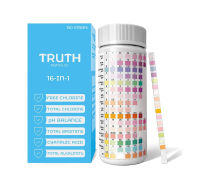 Truth Testing Company 16-in-1 Water Testing Strips for Drinking Water, 150 Strips, 16 in 1 Well and Drinking Water Test Kit, Simple Testing for Lead, pH, Iron, Hardness, Fluoride and More!